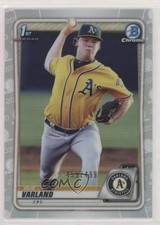 2020 Bowman Chrome Prospects Refractor 459/499 Gus Varland #BCP-38 sh7