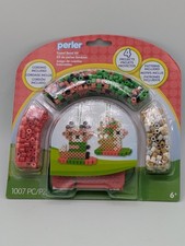 Perler Snowboarding Animals Fused Bead Kit 1007pc Craft Set 80-72697 Ages 6 New