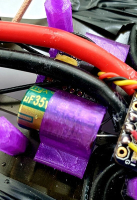 Armattan Marmotte TPU, Kondensator & Frsky R9 MM Halterung