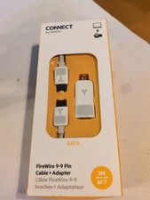 New Connect Belkin FireWire 9-9 Pin Cable  Adapter 2 Meters
