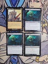 4x Golgari Thug - NM Mixed Sets Duel Decks  RVR UMA MTG Magic 