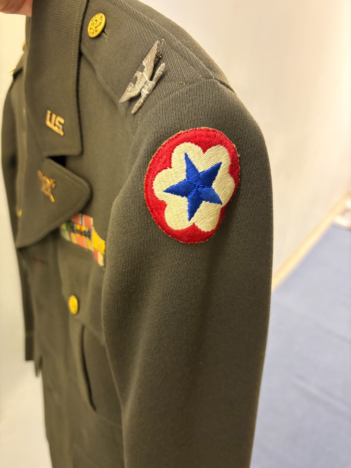 World War II, WWII, WW2, US Army Officer Colonel Service Uniform w ...