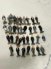 Vintage Set of 35 US Presidents Painted Plastic Toys Figures Louis Marx & Co
