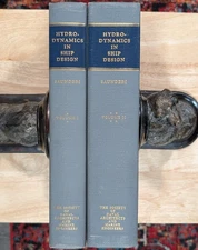 Hydrodynamics in Ship Design Volume I & II Hardcover 1957 Saunders Excellent