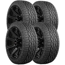 (QTY 4) 255/55R20 Atturo Trail Blade ATS 110H XL Black Wall Tires