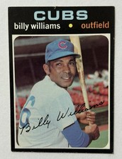 1971 Topps - Billy Williams #350 Chicago Cubs HOF -Poor (Pinhole)
