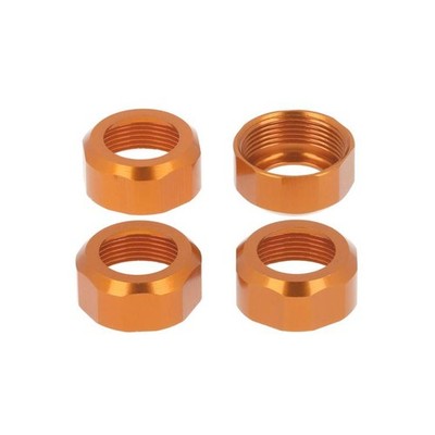 CEN-Racing Shock Cap (Orange Anodized) 4pcs / CQ0108