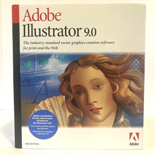 Adobe Illustrator 9.0 for Mac - Full Retail Version w/ Serial Numbers