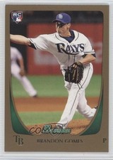 2011 Bowman Draft Gold Brandon Gomes #41 4k8