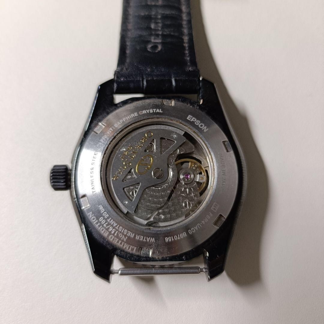 ORIENT STAR automatic black watch - image 3