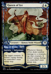 Queen of Ice (Showcase) 285 Throne of Eldraine