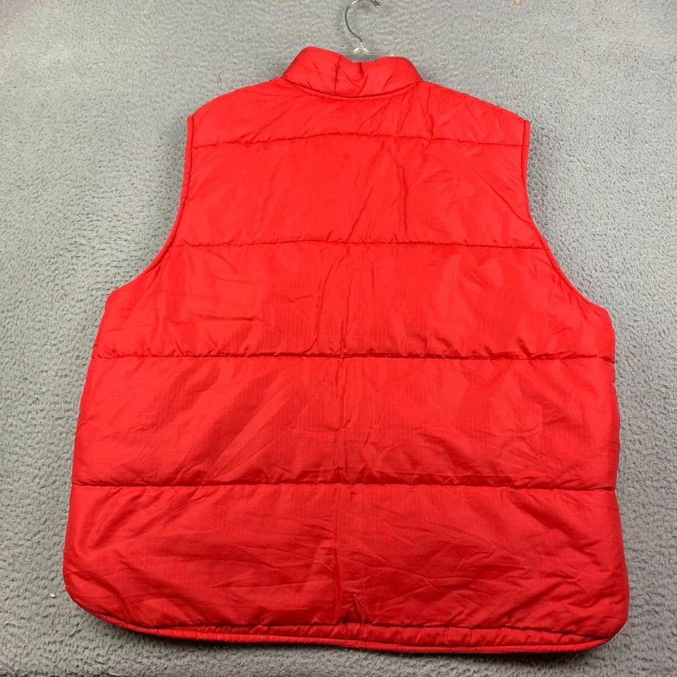 Vintage Milwaukee Tools Vest Mens XL Puffer USA Made Embroidered Logo - Image 2 of 4