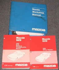 1995 Mazda 929 Service Workshop Manual Set