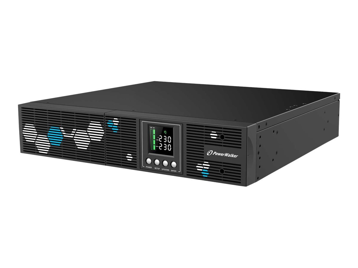 PowerWalker VI 2000 RLP UPS 1800 Watt 2000 VA 9 Ah RS-232, USB output 10121192