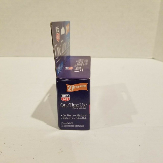 Rite Aid Disposable Camera 35mm Flash 400 ISO 27 Exposures NEW eBay