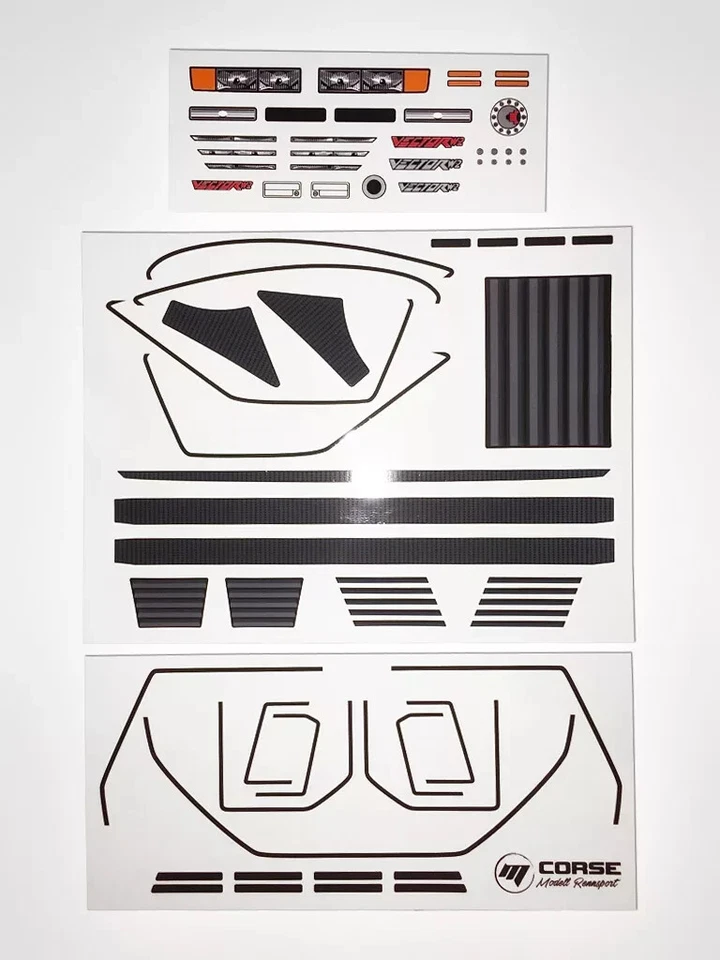 Vector W2 RC Car Body 1/8 Ltd Ed. - Rare Associated BMT Delta Kyosho Serpent - Image 3 of 4