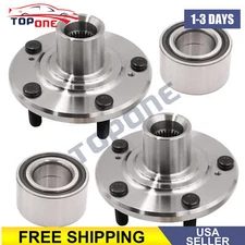 2*Front Wheel Hub & Bearing For 2003-2009 Element Dx & EX 2.4L  In. l4