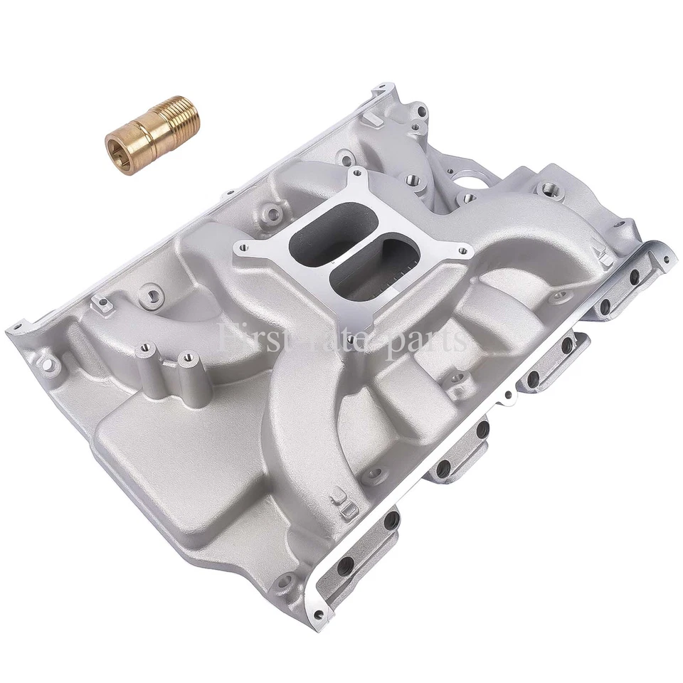 Intake Manifold Aluminum Dual Plane for Edelbrock 7105 FE 390 406 410 427 428 - Image 3 of 4