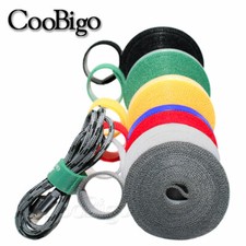 10mm Magic Tape Hook and Loop ONE WRAP Double Sided Strapping 1Meter Length