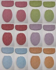 Crazy for Daisies Toilet Seat Lid and Tank Cover Set