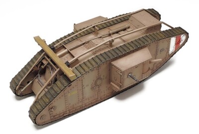 その他 TAMIYA WWI BRITISH TANK Mk.IV MALE 1/35 Tamiya 1/35 WWI British Mk IV Male Tank w/Single Motor & 5