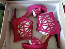 Tamaris Sommer Schuhe Sandalen Pink echtes Leder Fuxia 36 4 Plato Selten NP:159€