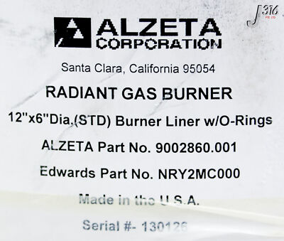 35071 ALZETA BURNER LINER, 12