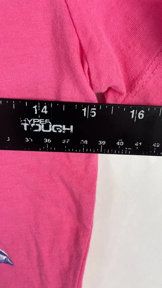 Guy Harvey Womens T Shirt V Neck Short Sleeve Fish Print Pink Size Small - Image 3 of 4