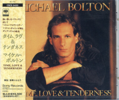 CD Michael Bolton Time, Love & Tenderness Sony