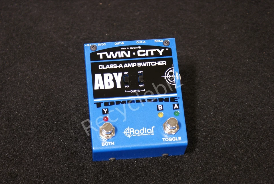 Radial Engineering Tonebone Twin City Bones Active ABY Amp Switcher - Image 1 of 3