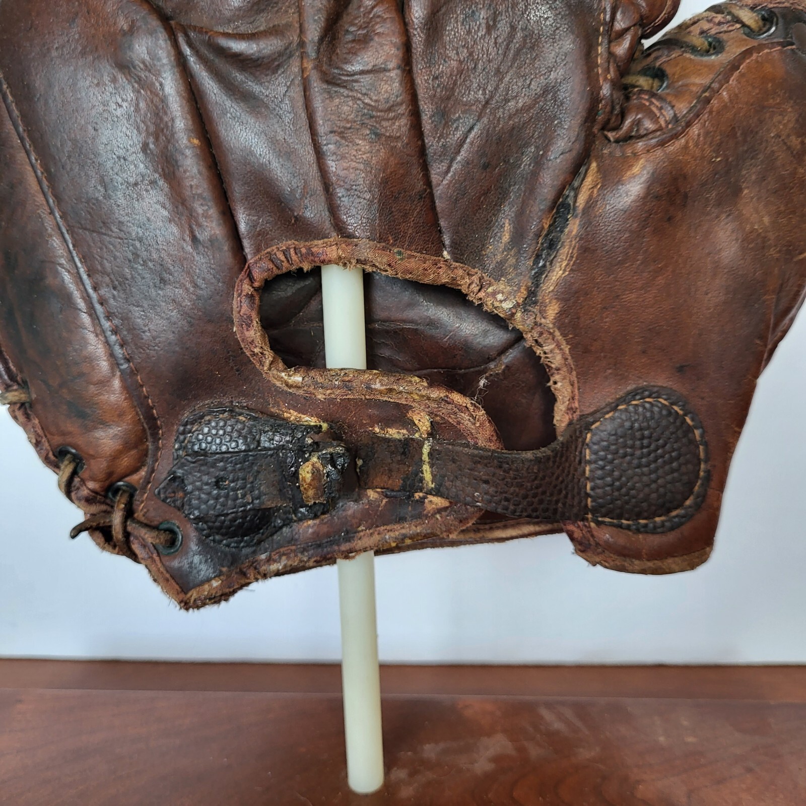 Vintage Double Buckleback First Baseman Mitt eBay