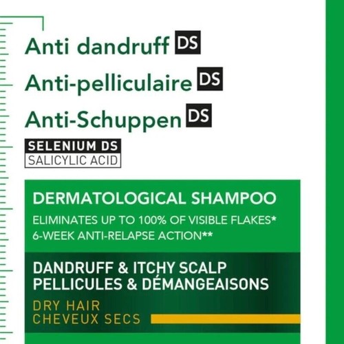Vichy Dercos Shampoo 500ml Refills. Anti Dandruff / Energy / Sensitive Scalp - Picture 9 of 9