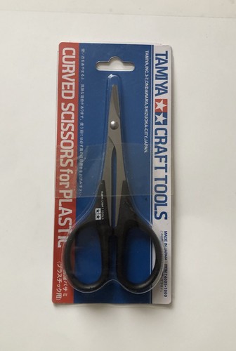 Tamiya Curved Scissors RC Car Body Plastic Model Craft Tools - New