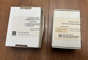 YSI 5906 and 5775 kits (open, may be missing pieces)