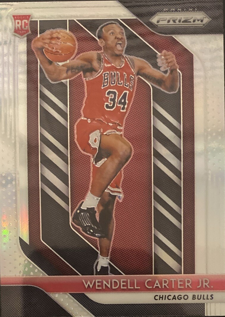 Wendell Carter Jr 2018-19 Panini Silver Prizm RC #80