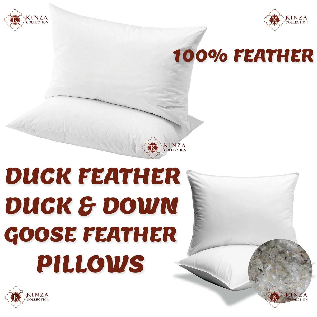 Hotel goose down deals pillows