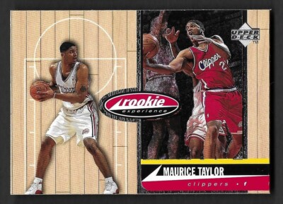 1998 Upper Deck Hardcourt #81 Maurice Taylor RE Los Angeles Clippers