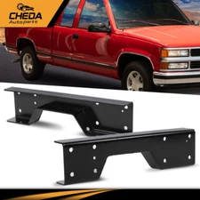 FIT FOR 1988-1998 CHEVY C1500 GMC SIERRA C-NOTCH REAR AXLE LOWERING BRACKET KIT