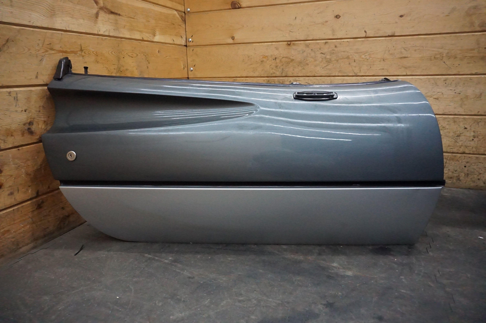 Front Right Passenger Door Shell Ferro Gray 60649200 Ferrari 308 GTSi 1980