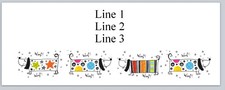 Personalized Address labels Cartoon Dachshund p 813
