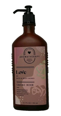 NEW Love Cacao Rose Body Lotion 6.5 oz Bath & Body Works