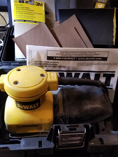 DeWALT DW411 Heavy Duty Palm Grip 1/4 