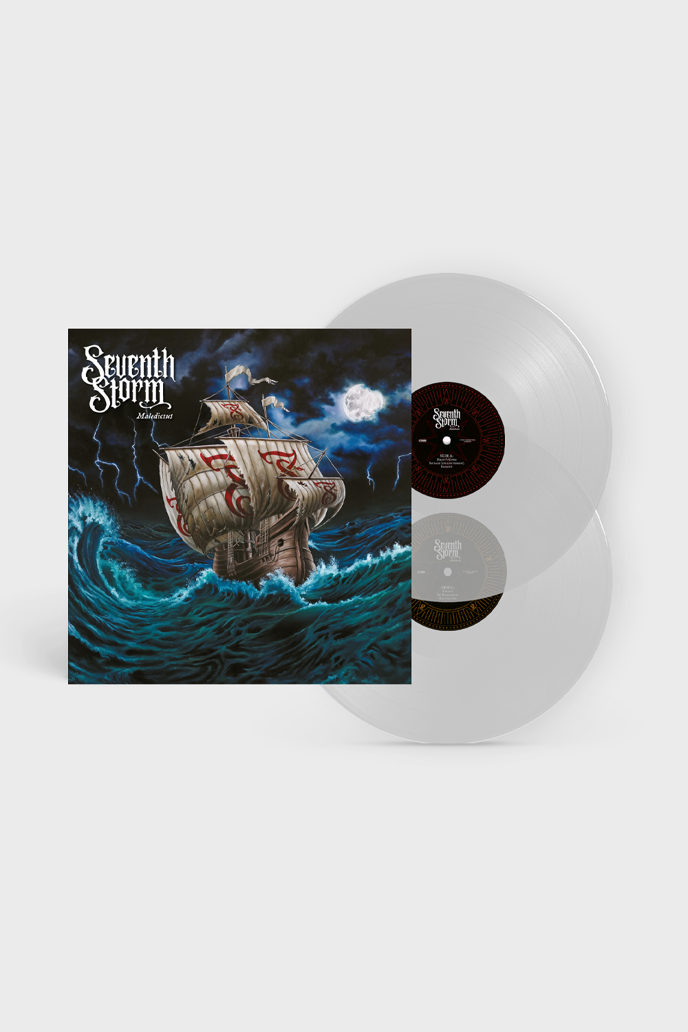 Seventh Storm 'Maledictus' 2LP Vinile trasparente - Nuovo e Sigillato