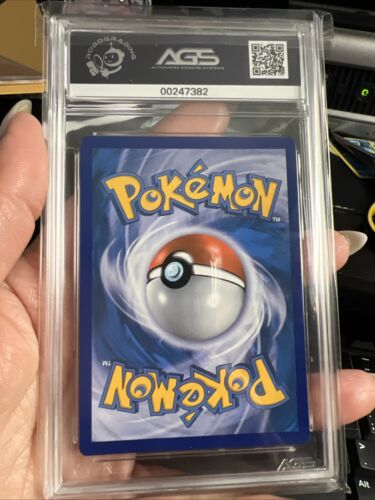 2013 Pokemon BW Legendary Treasures Charizard COSMOS HOLO #19 Graded AGS 8.5 - Picture 4 of 4