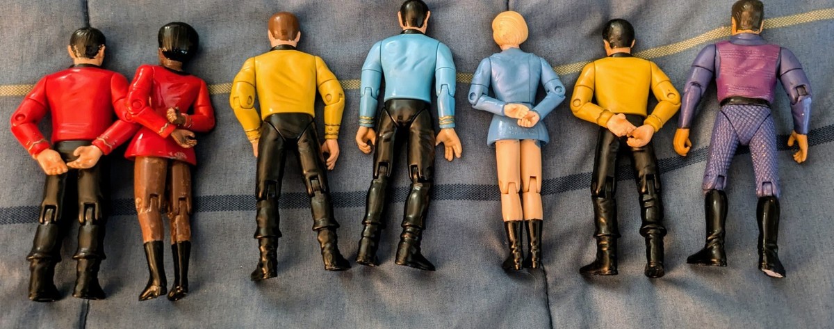 Star Trek Cartoon Playmates Custom Figure Lot Original