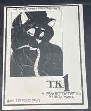 T.K.1 Tammy Kitten 1999 By Oscar Marcus Art Plates Porfolio HTF Low Print