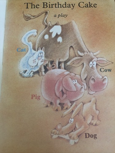 The Birthday Cake a play by Joy Cowley & Philip Webb Story Box SC R 1985 EUC - Picture 3 of 5