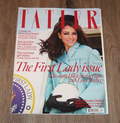 Tatler 2020 magazine Elizabeth Hurley ROSETTA GETTY Scarlet Hayes CHELSY DAVY