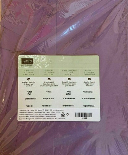Stampin Up 8 1/2 x 11 Cardstock Paper New Unopened Packages You Choose! - 第 15/36 張圖片