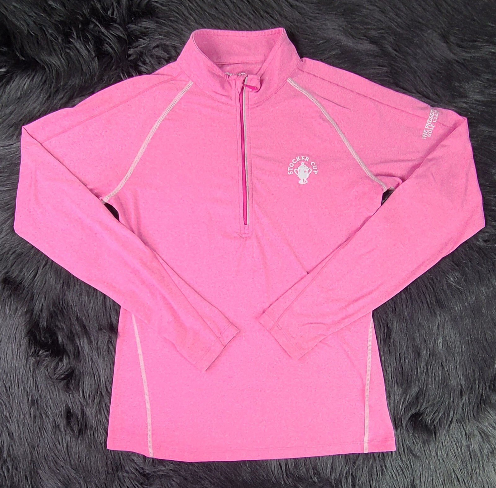 WOMEN'S STRAIGHTDOWN PULLOVER QUARTER ZIP THE PRESERVE GOLF CLUB